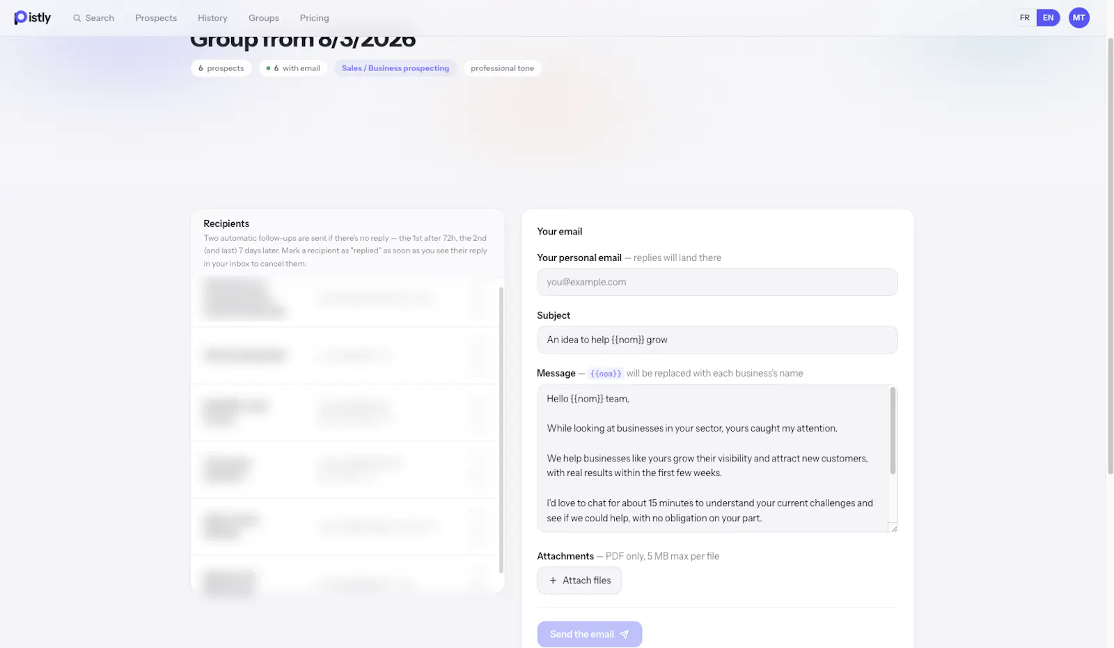 Pistly screenshot 6