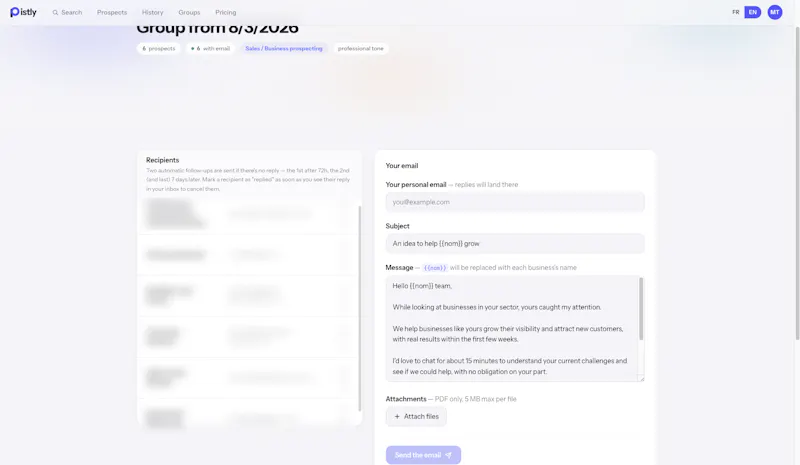 Pistly screenshot 6