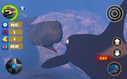 Blue Whale Survival Simulator: Angry Shark Game media 2