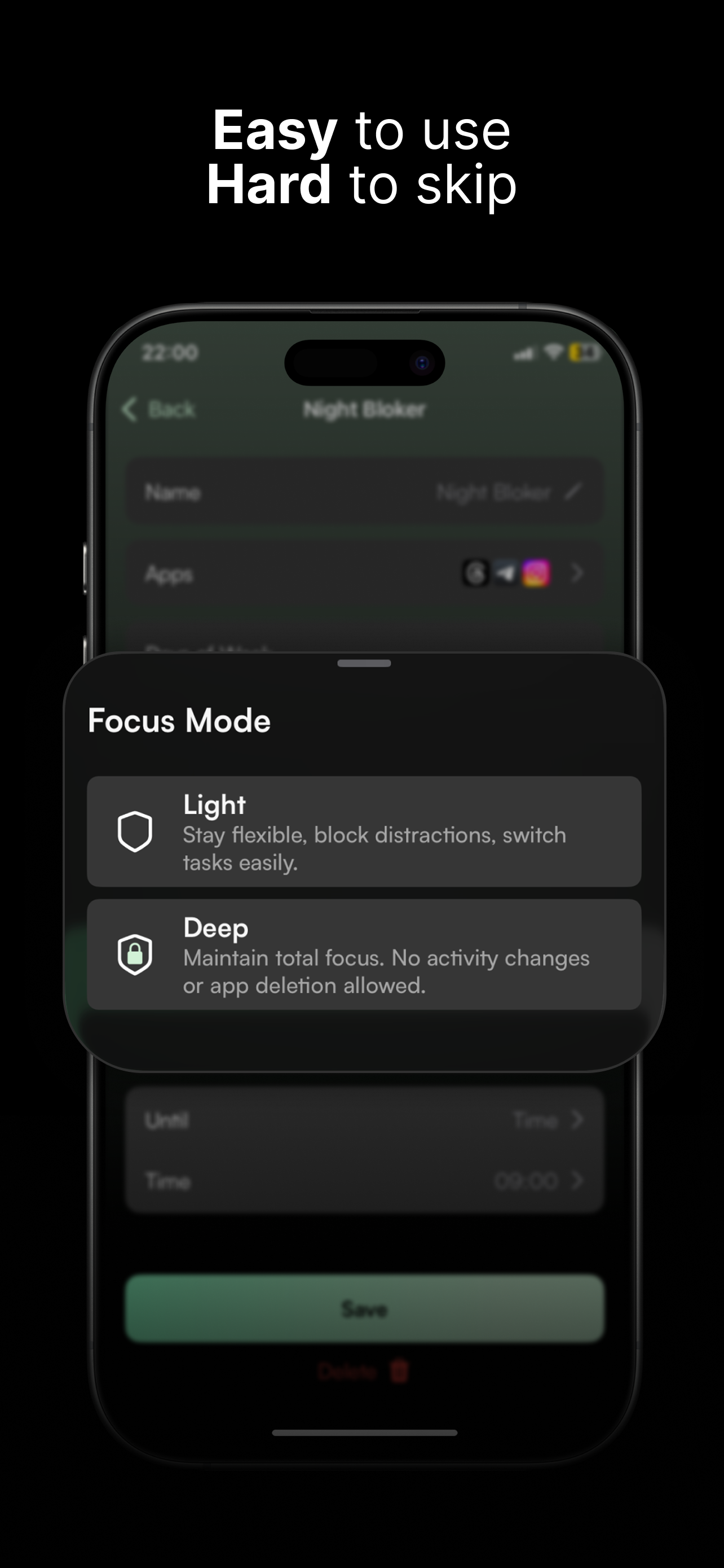 App Blocker for iPhone - Blokr gallery image