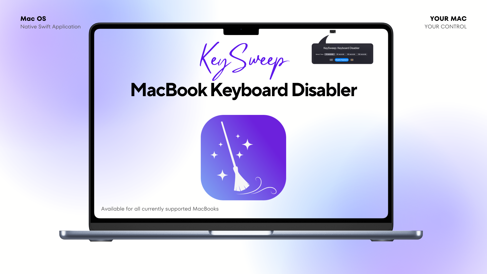 KeySweep | Mac Keyboard Disabler App media 1