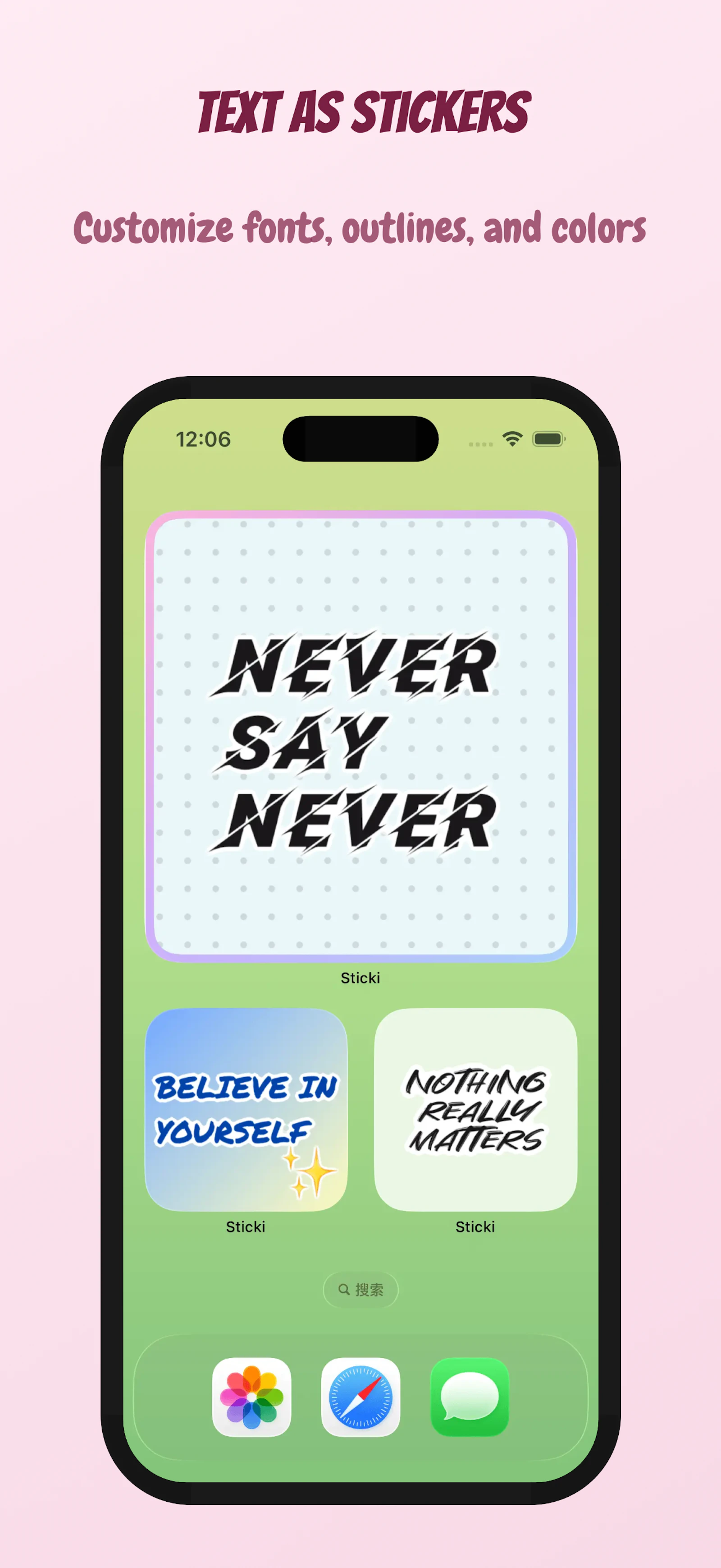 Sticki: Turn photos & text into stickers screenshot 3