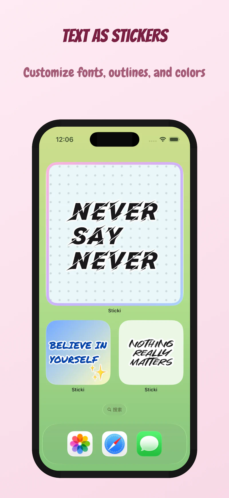 Sticki: Turn photos & text into stickers screenshot 3