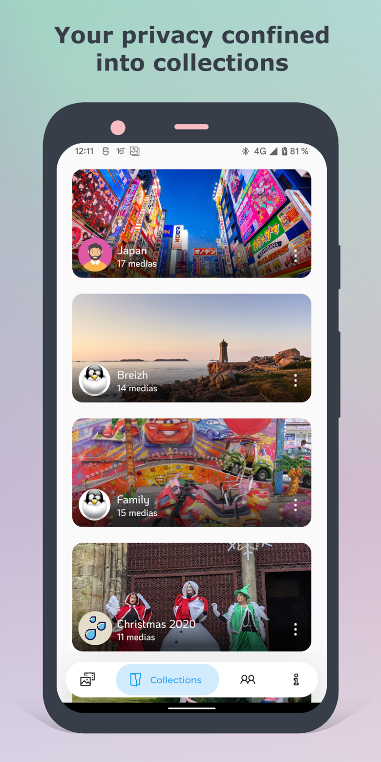 Poltreder: share photos, videos securely gallery image