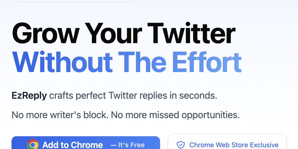 EzReply - AI That Sounds Like You