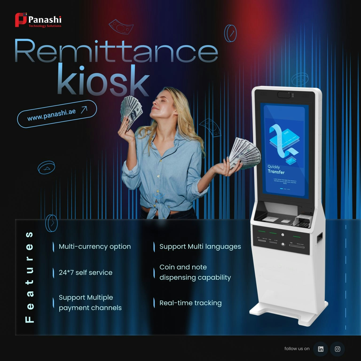 Self-service Remittance Kiosks