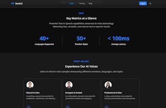 Sonic 3 AI Voice Generator gallery image