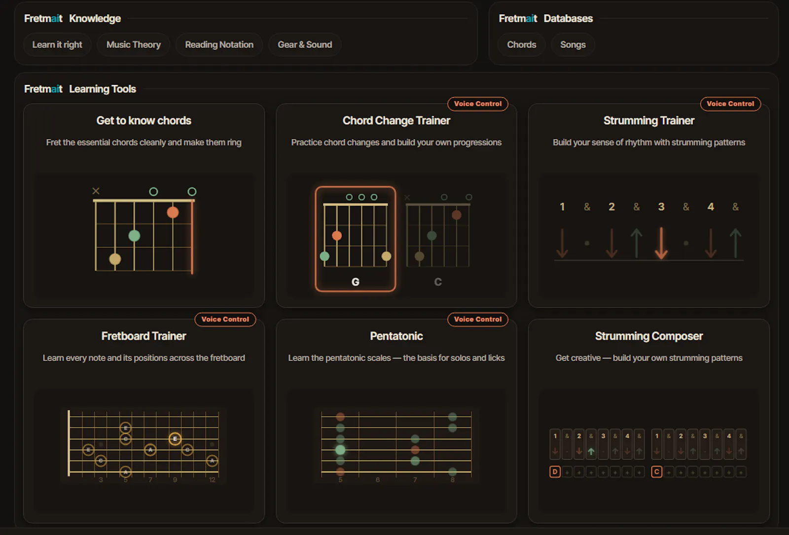 Fretmait screenshot 2