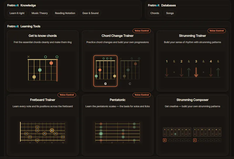 Fretmait screenshot 2