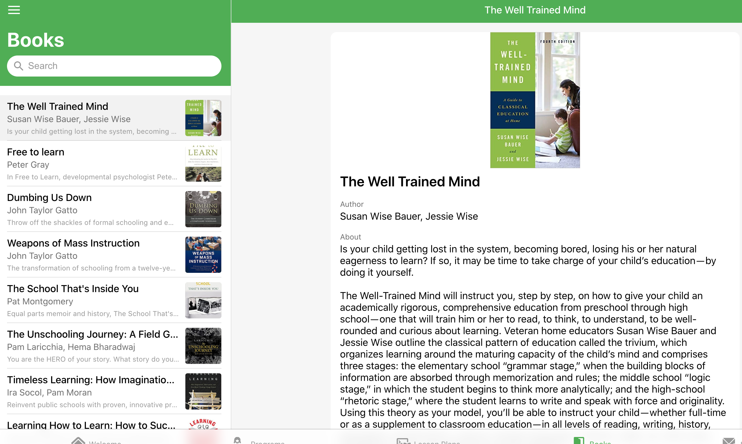 Sophia Track Homeschooling Curation gallery image