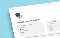 Notion Job Application Tracker media 2