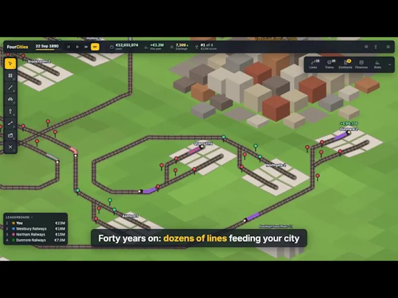 FourCities screenshot 1 (video preview)