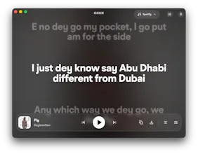 Ohun — Lyrics in sync gallery image
