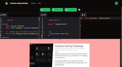 AvocadoGrowth Frontend Coding Challenge gallery image