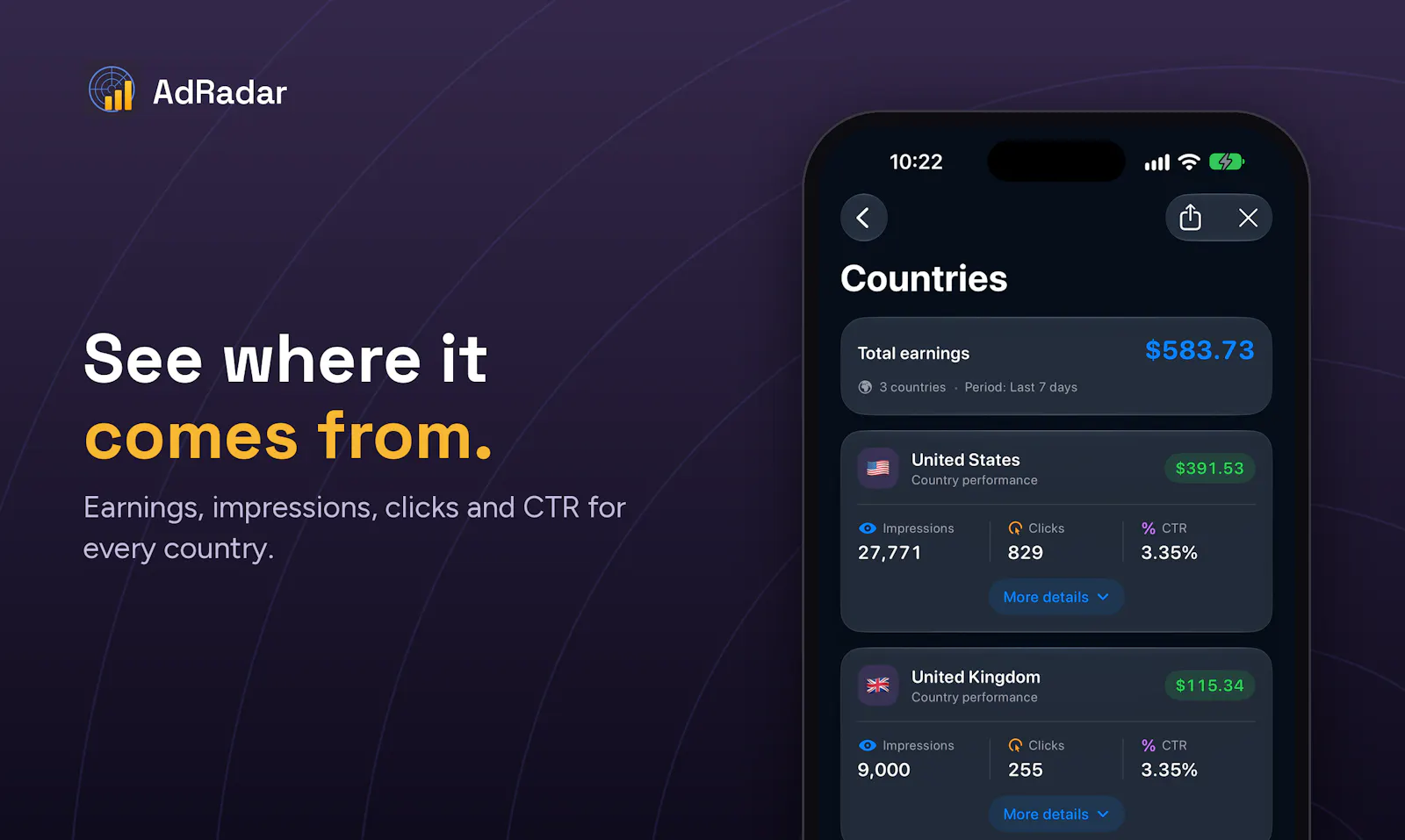 AdRadar screenshot 1