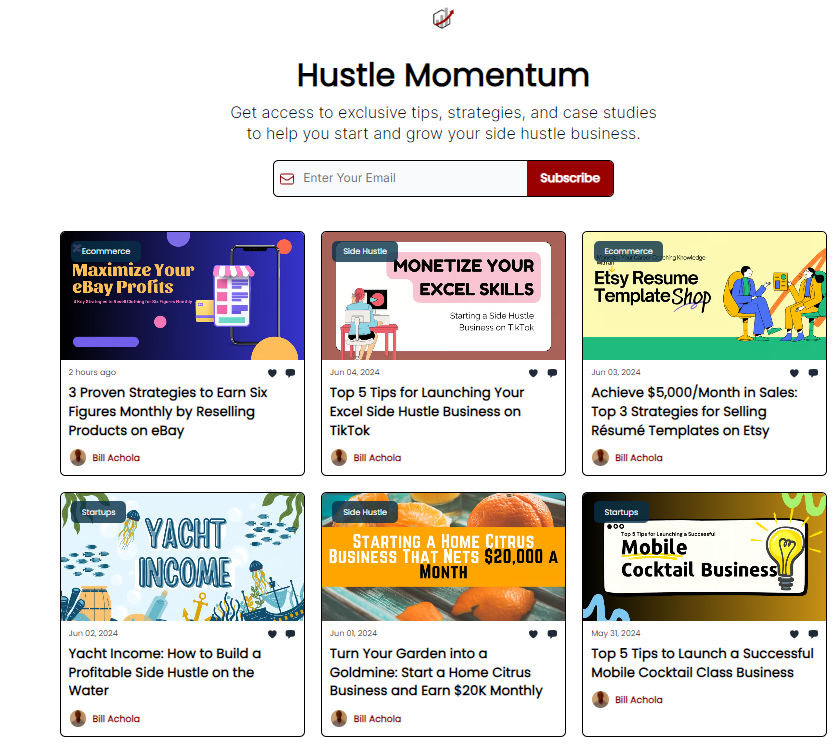 Media Động lực hối hả - Khám phá ý tưởng bên hustle và bắt đầu của riêng bạn ngày hôm nay! 1