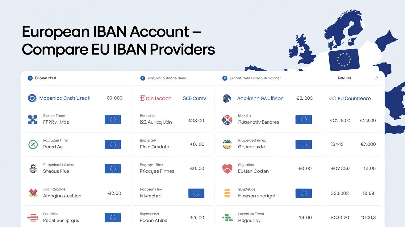 European IBAN Account - Main product screenshot demonstrating key features and user interface