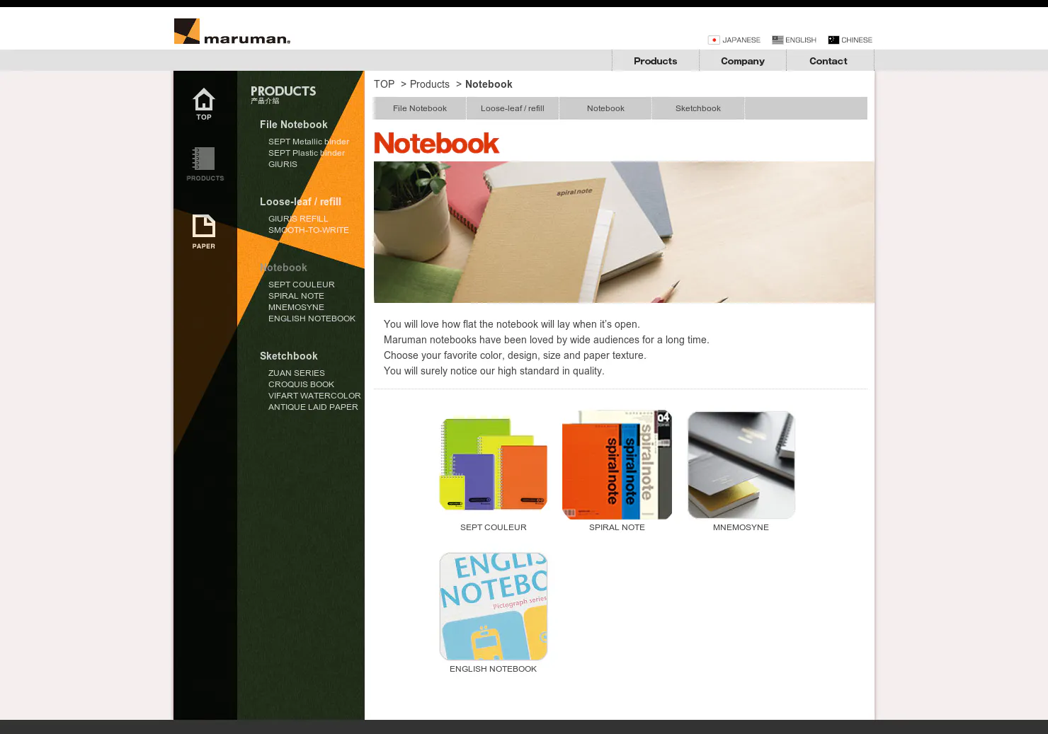 Maruman Notebooks