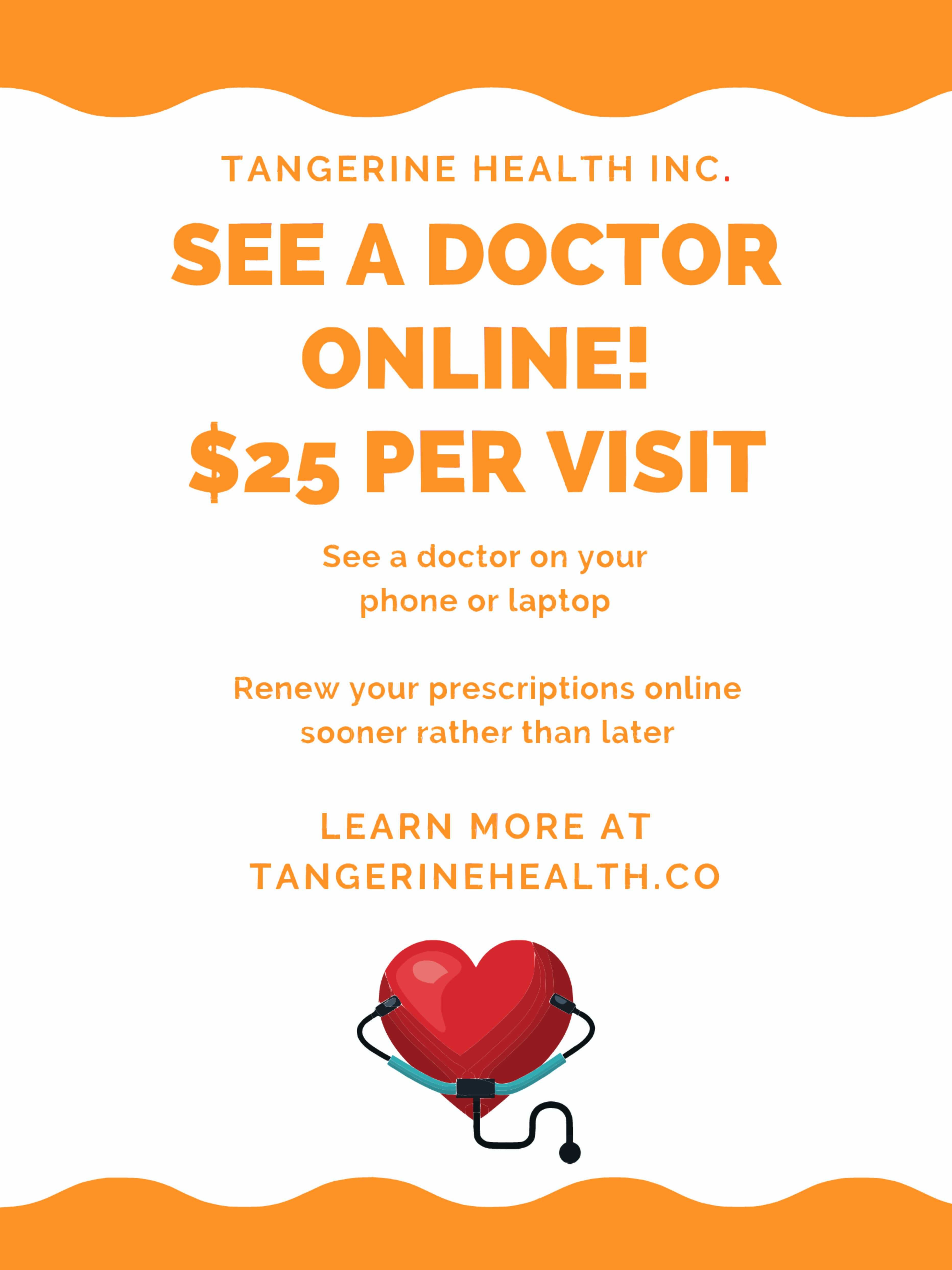 Tangerine Health media 1