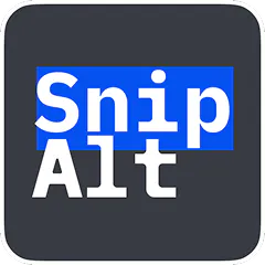 SnipAlt — Keyboard-driven text clipper