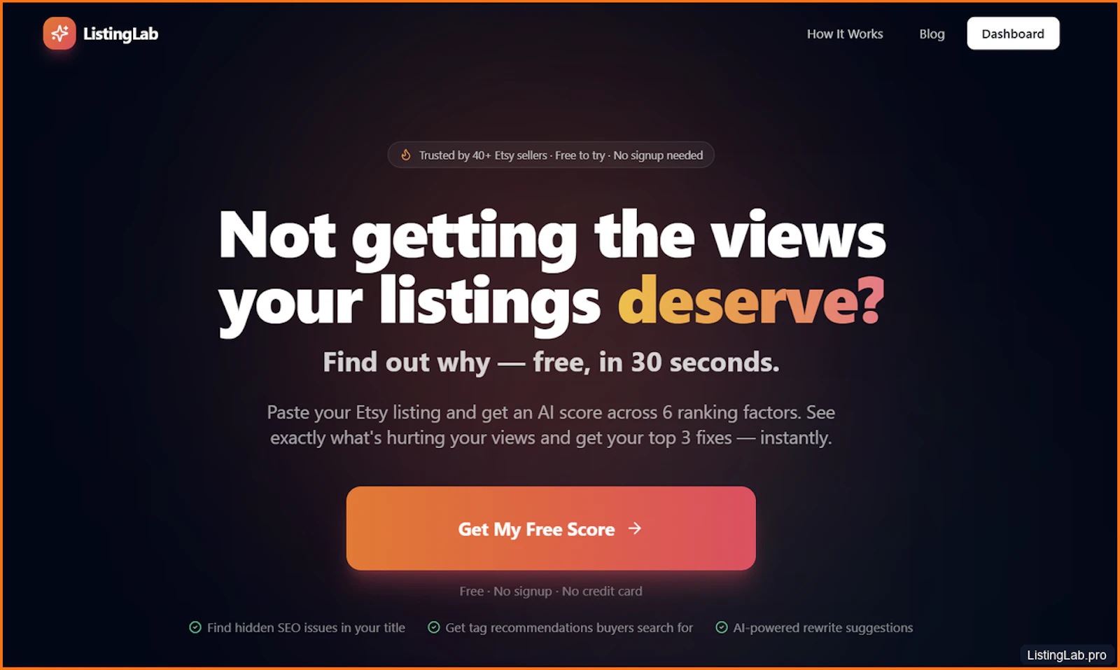ListingLab screenshot 2