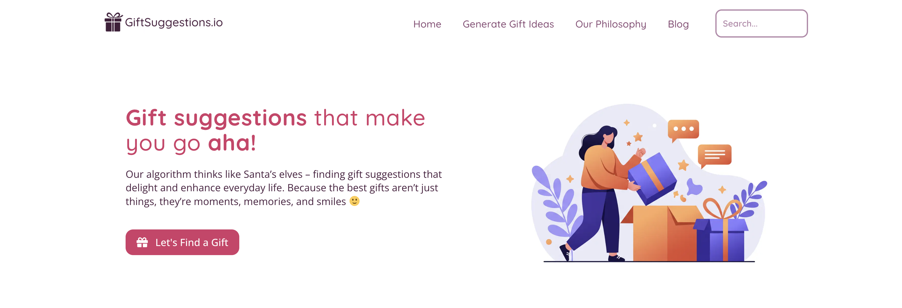 GiftSuggestions.io - 6 सरल चरणों में सार्थक उपहार विचार मीडिया 1