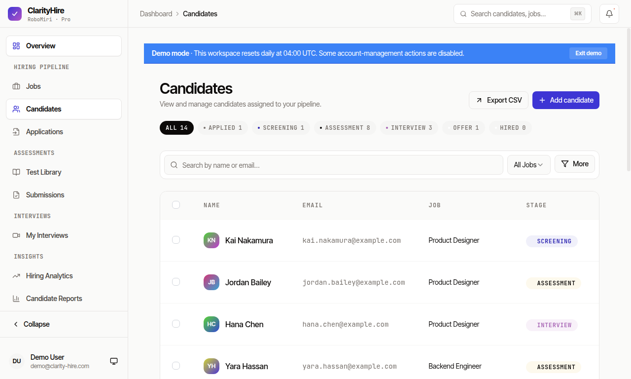 ClarityHire gallery image