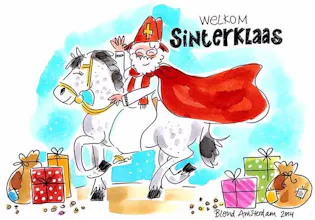 Kleurplaat Sinterklaas gallery image