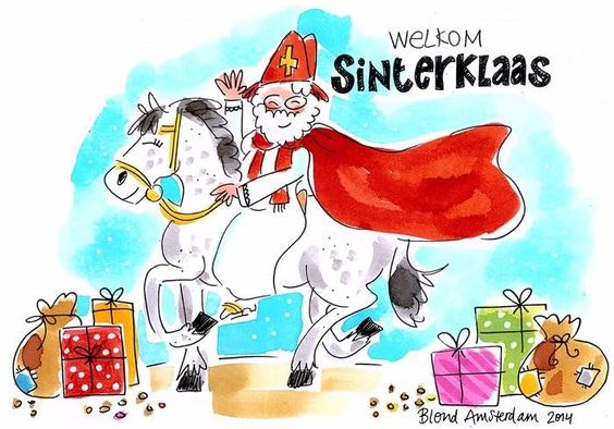 Mídia 5 de Página para colorir Sinterklaas