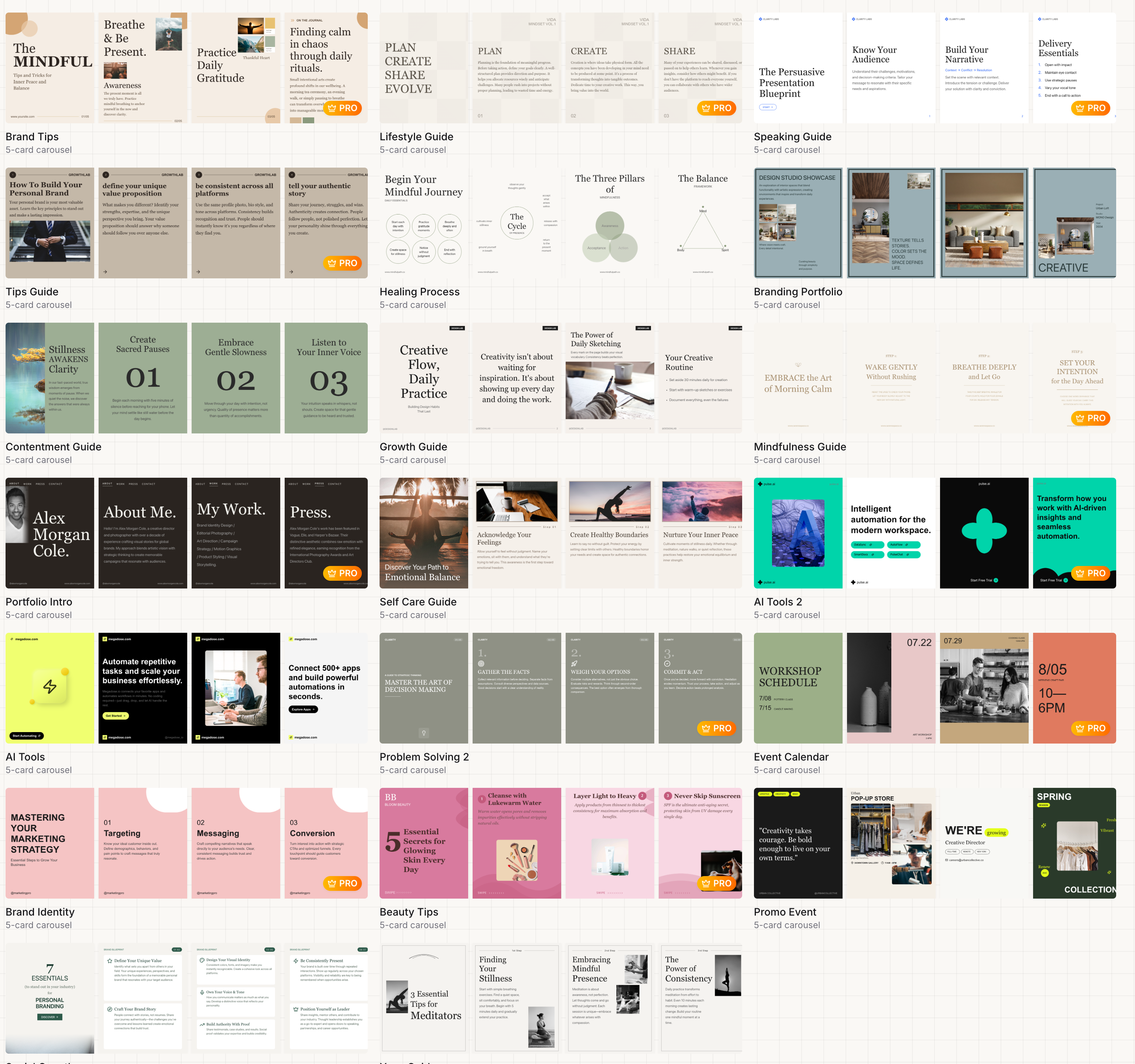 InstaCarousel AI - Screenshot 4 showing product features and functionality