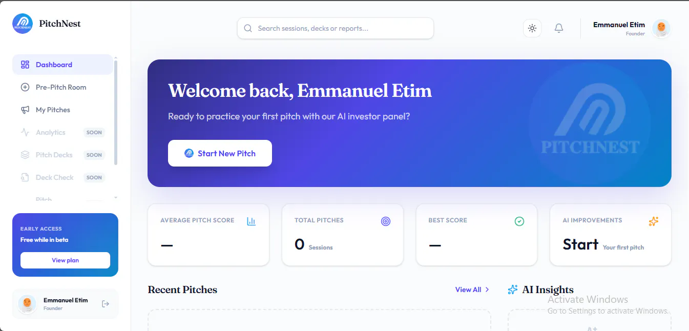 PitchNest gallery image