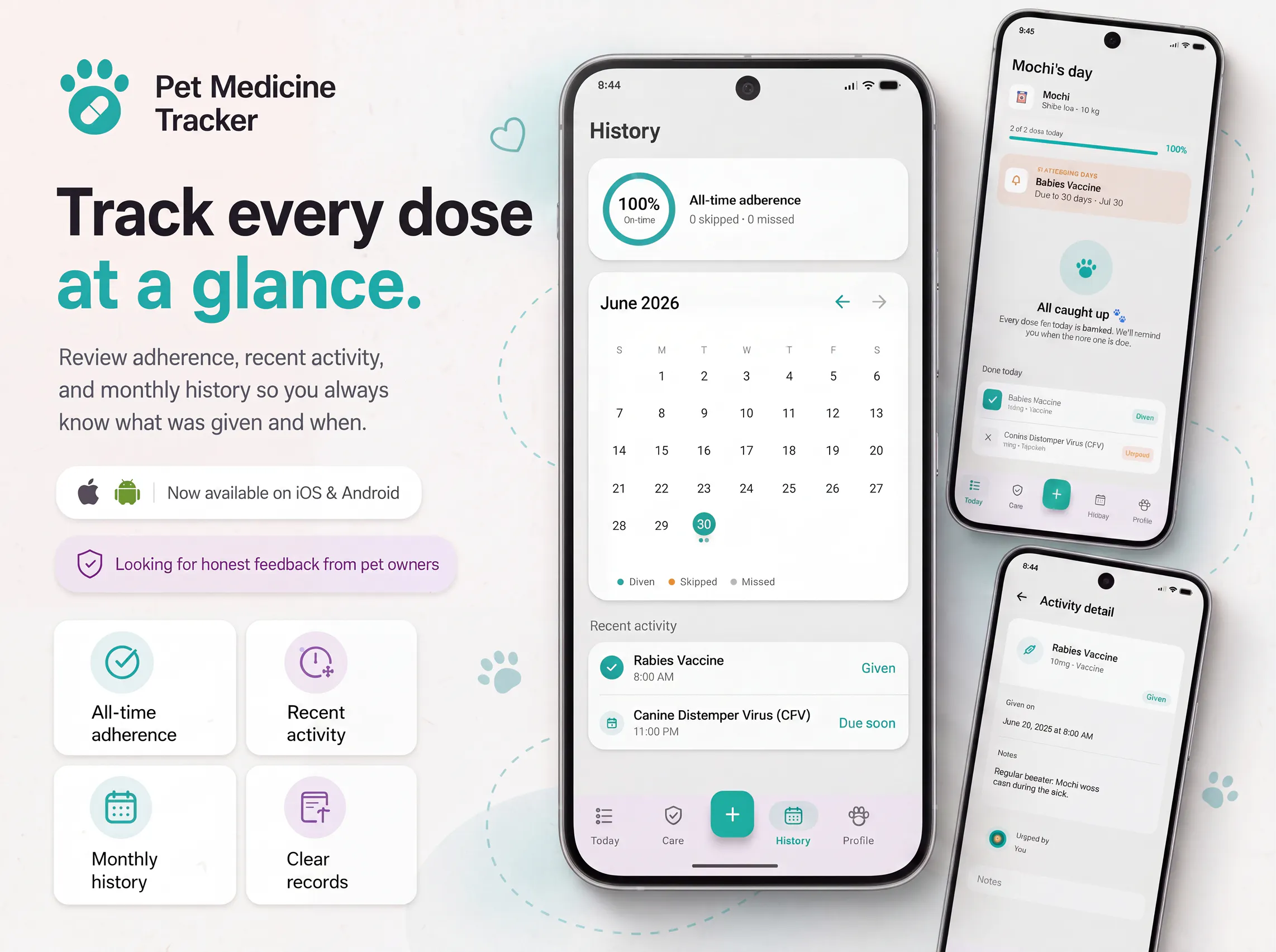 Pet Medicine Tracker screenshot 3