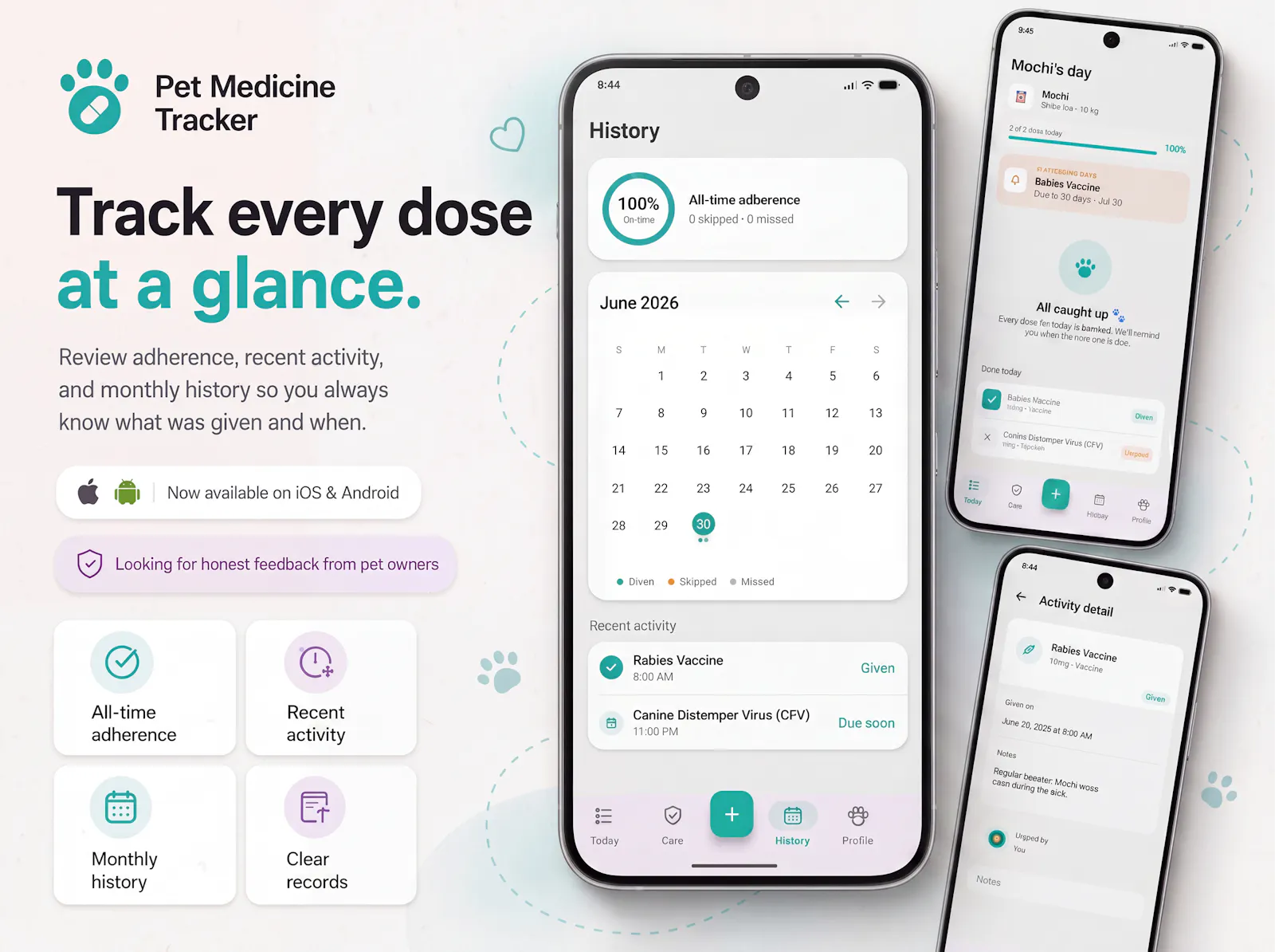 Pet Medicine Tracker screenshot 3