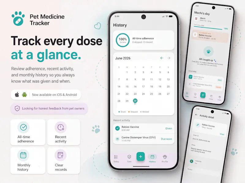 Pet Medicine Tracker screenshot 3