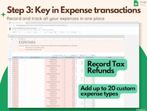 Bookkeeping Spreadsheet for Business gallery image