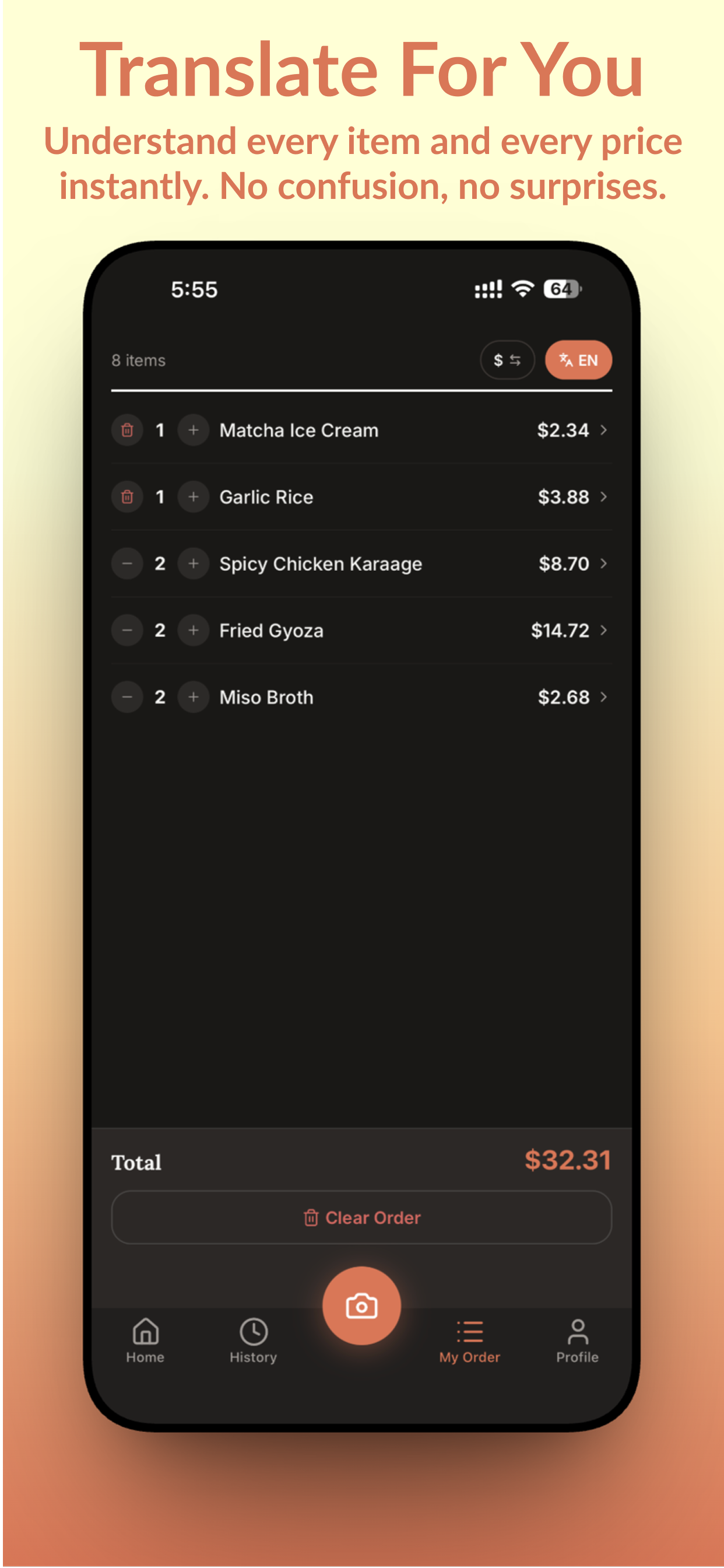 MenuView gallery image