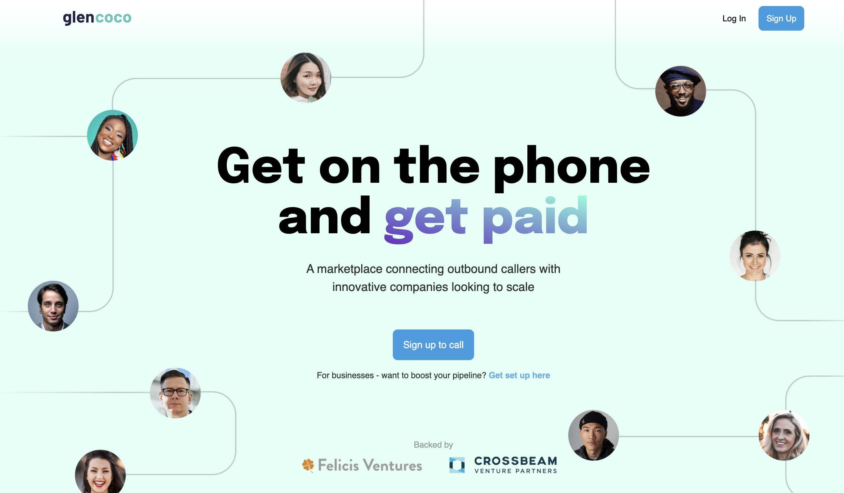 Glencoco - Doordash für B2B qualifizierte Demos/Meetings Medien 1