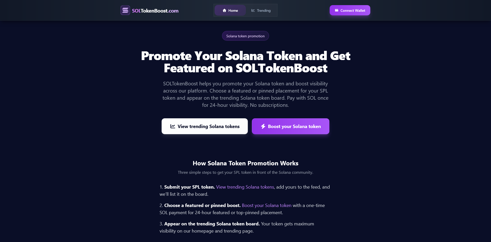 SolTokenBoost gallery image