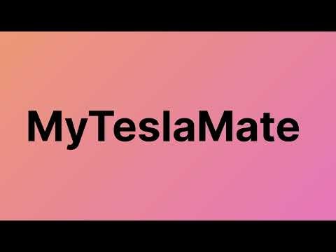 startuptile MyTeslaMate-TeslaMate is a data logger for your Tesla