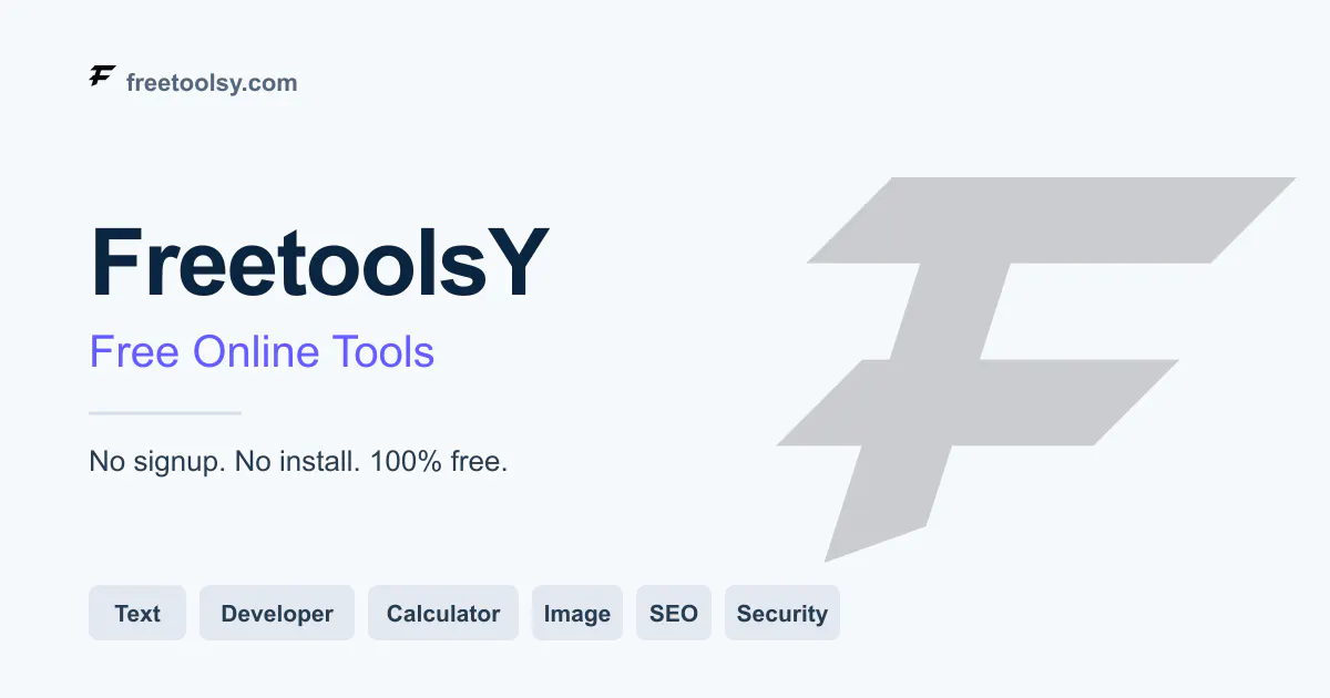 FreetoolsY gallery image