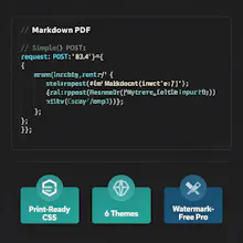 MarkdownPDF gallery image