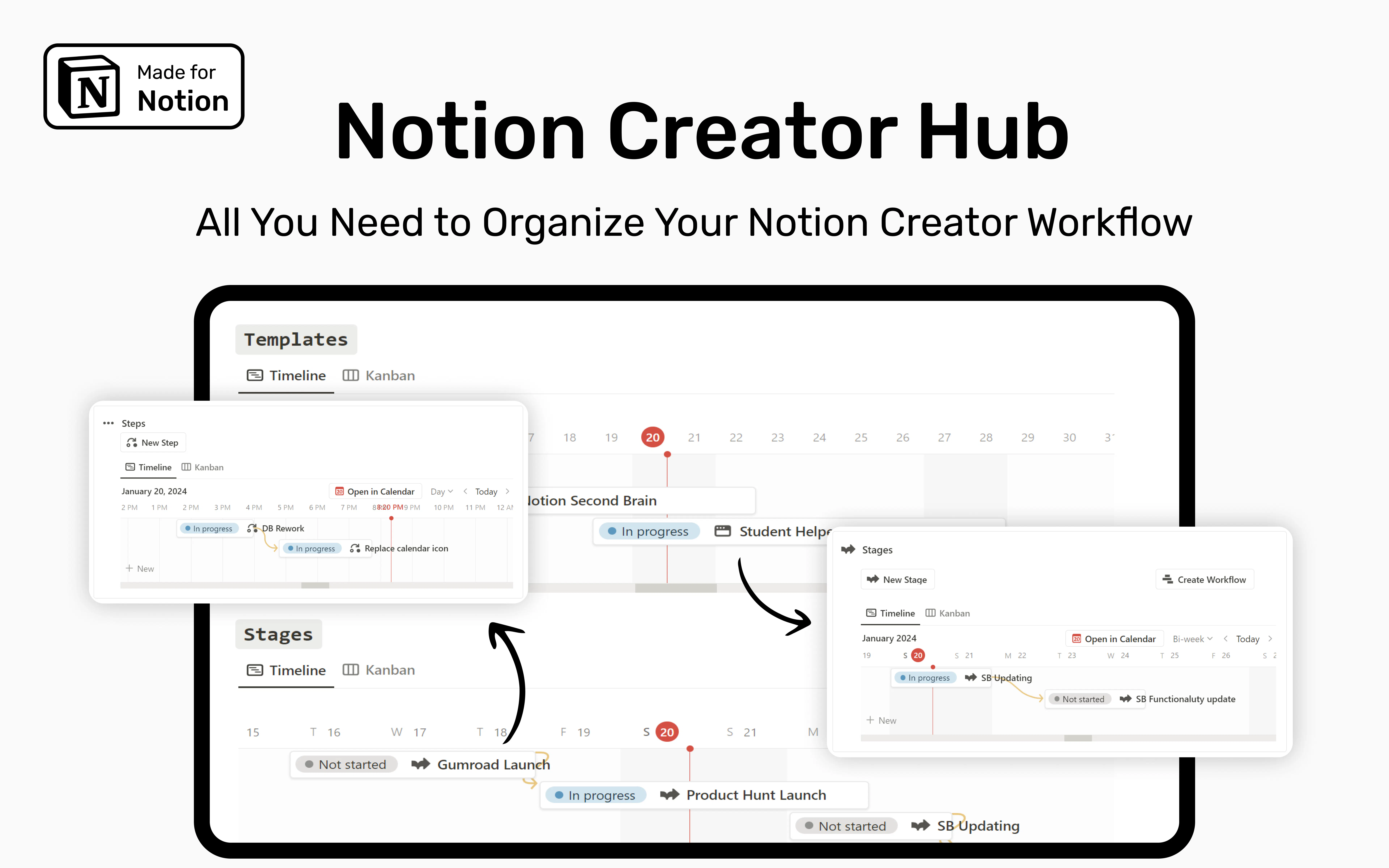 Notion Creator Hub gallery image