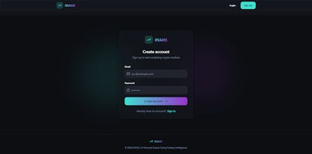 inahs ai | crypto analysis app gallery image