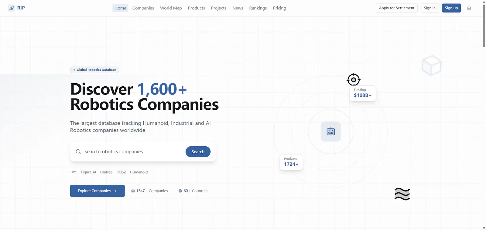 Robotics Intelligence Platform screenshot 1