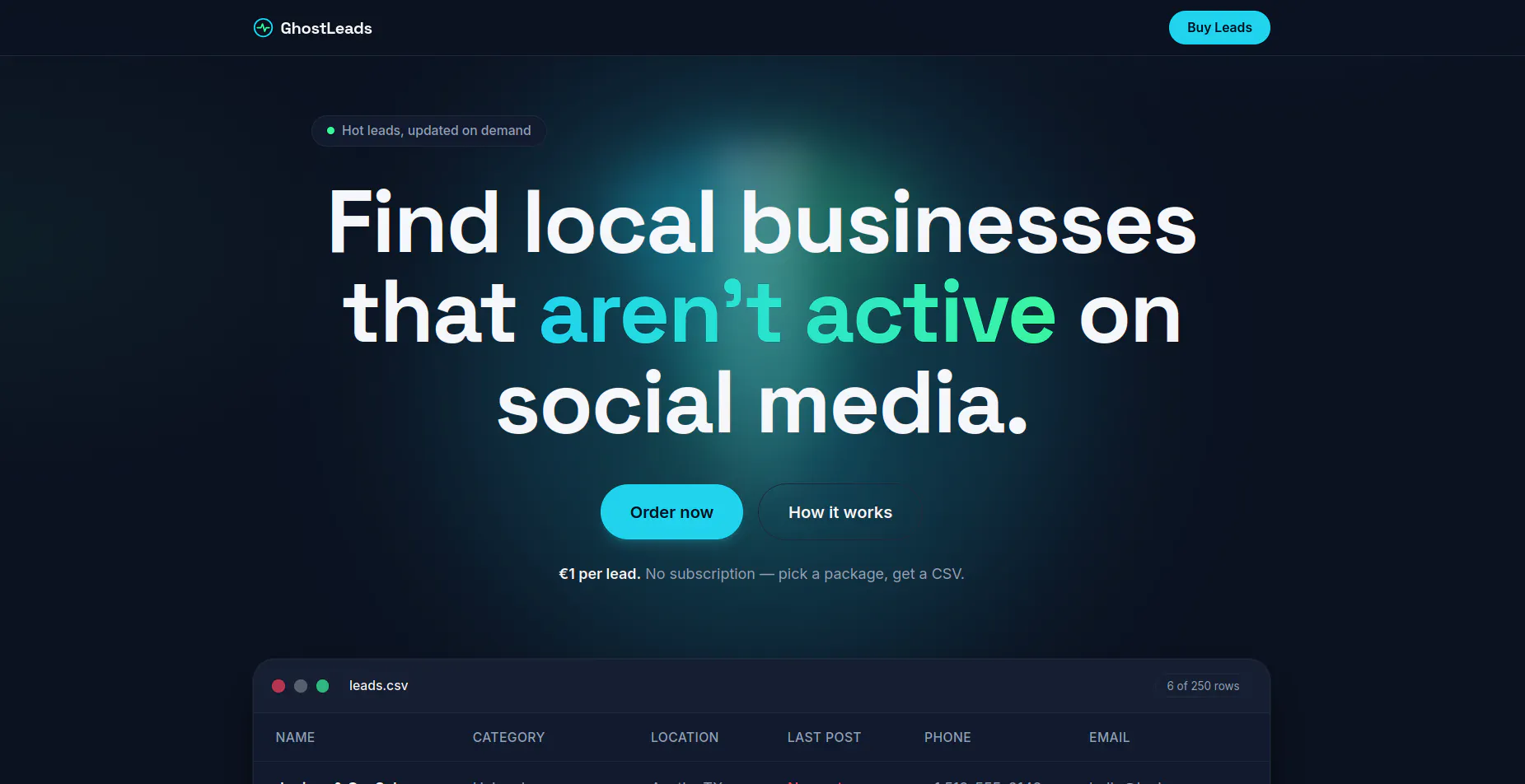 GhostLeads gallery image