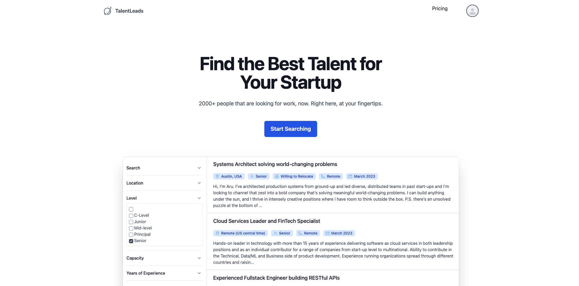 Mídia 1 de Talentos leva - Encontre o melhor talento para sua startup