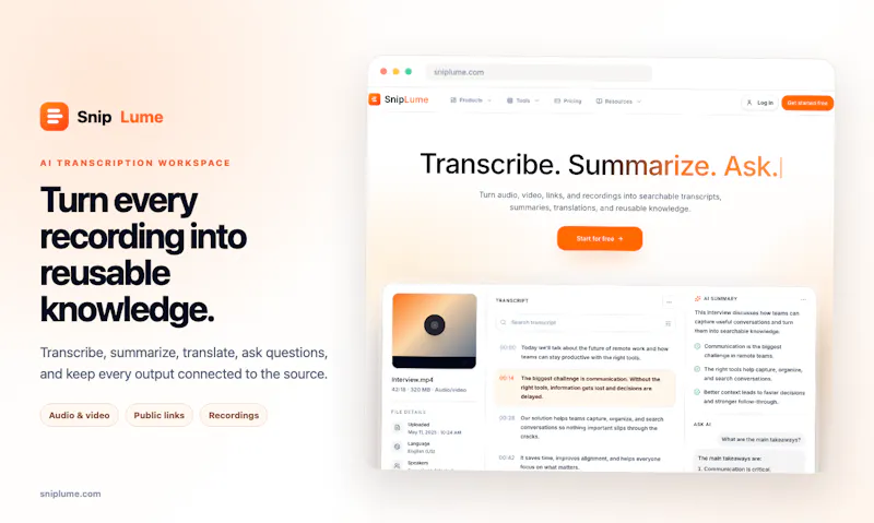 SnipLume screenshot 1