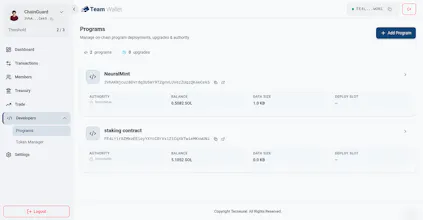 TeamWallet -A Multi-User Crypto Wallet gallery image