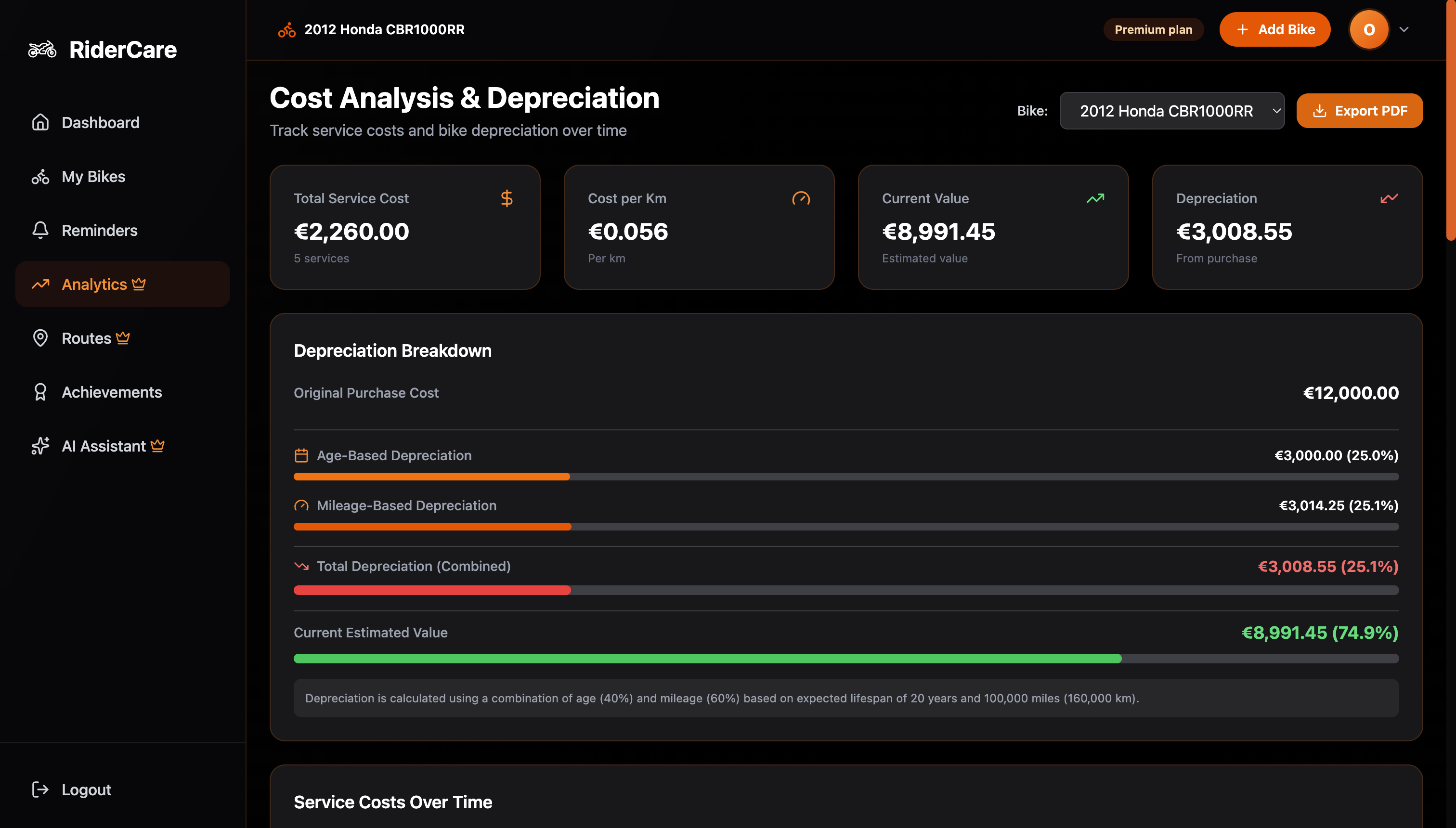 RiderCare - Screenshot 3 preview