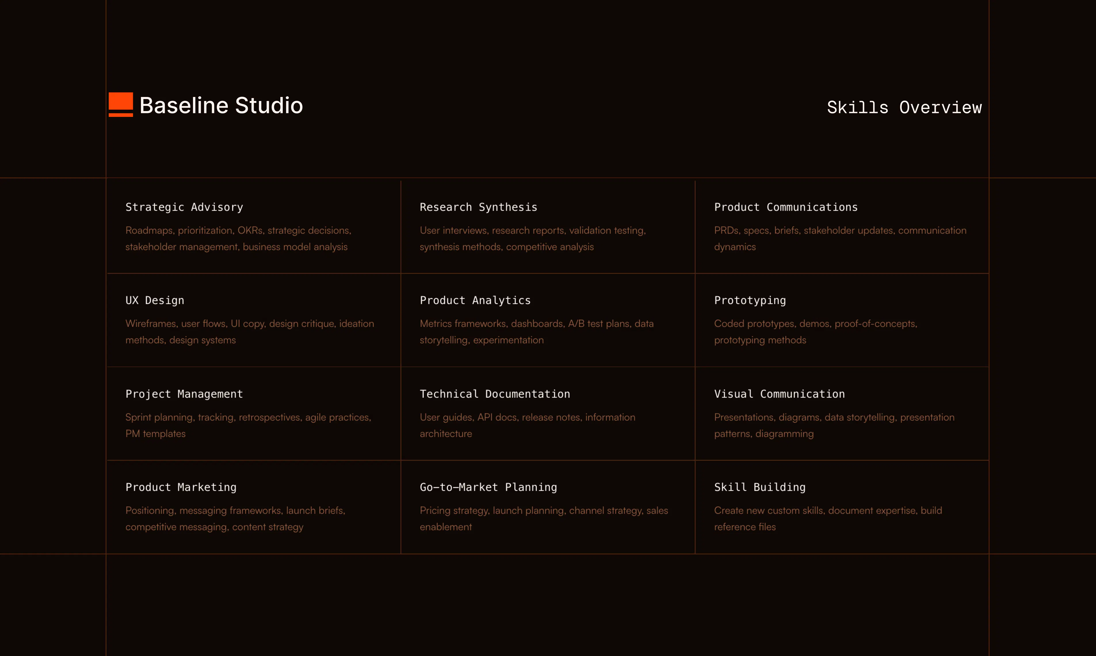 Baseline Core gallery image